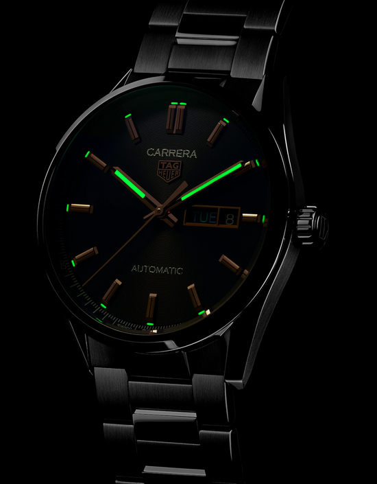 TAG Heuer Carrera Calibre 5 Day-Date, Stainless Steel, 41mm, WBN2013.BA0640