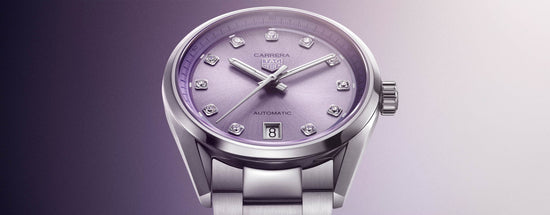 TAG Heuer Carrera Calibre 7 Date, Stainless Steel and Diamonds, 36mm, WBN2319.BA0001