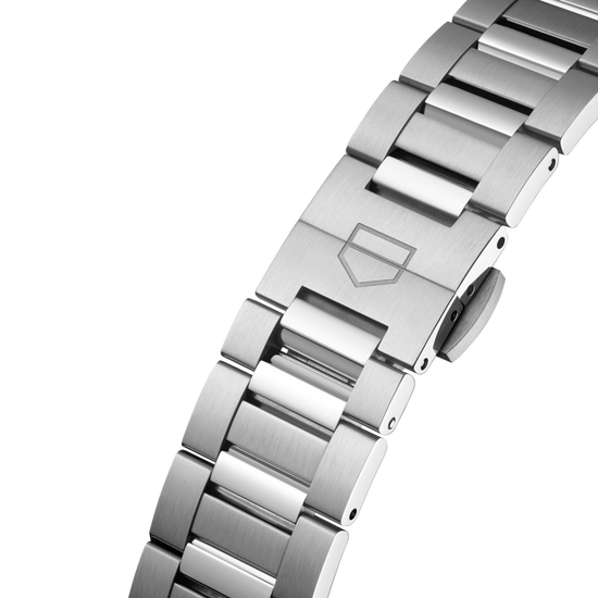 TAG Heuer Carrera Calibre 7 Date, Stainless Steel set with Diamonds, 36mm, WBN231A.BA0001