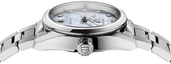 TAG Heuer Carrera Calibre 9 Date, Stainless Steel and Diamonds, 29mm, WBN2412.BA0621