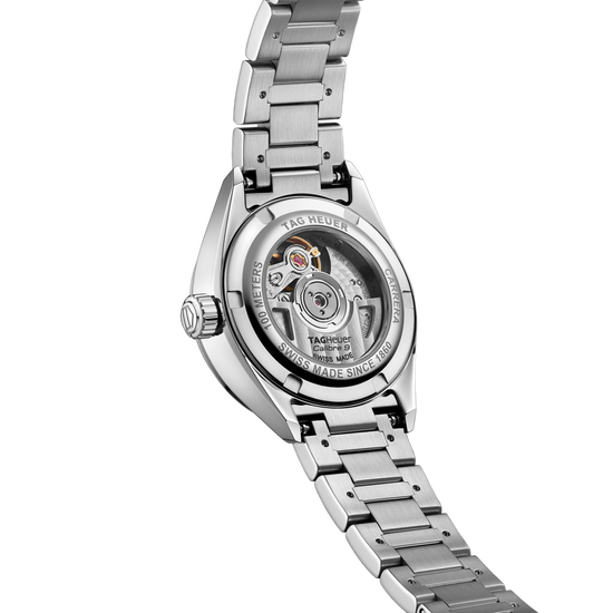 TAG Heuer Carrera Calibre 9 Date, Stainless Steel and Diamonds, 29mm, WBN2412.BA0621