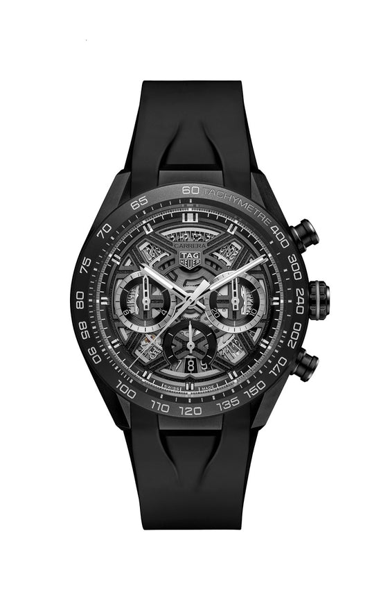 TAG Heuer Carrera Chronograph Extreme Sport, Titanium coated with black DLC, 44mm, CBU2080.FT6272