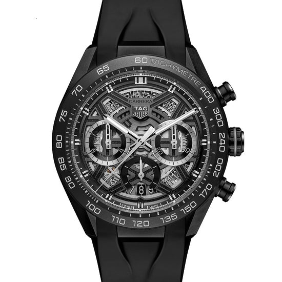TAG Heuer Carrera Chronograph Extreme Sport, Titanium coated with black DLC, 44mm, CBU2080.FT6272
