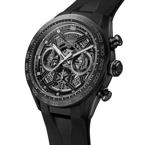 TAG Heuer Carrera Chronograph Extreme Sport, Titanium coated with black DLC, 44mm, CBU2080.FT6272