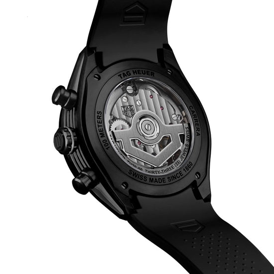 TAG Heuer Carrera Chronograph Extreme Sport, Titanium coated with black DLC, 44mm, CBU2080.FT6272