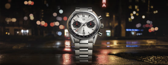 TAG Heuer Carrera Chronograph “Panda” Glassbox, Stainless Steel, 39mm, CBS2216.BA0041