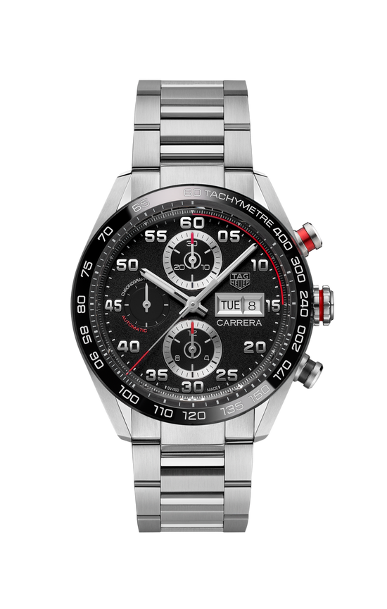 TAG Heuer Carrera Chronograph, Stainless Steel, 44mm, CBN2A1AA.BA0643