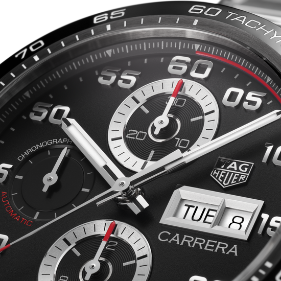 TAG Heuer Carrera Chronograph, Stainless Steel, 44mm, CBN2A1AA.BA0643