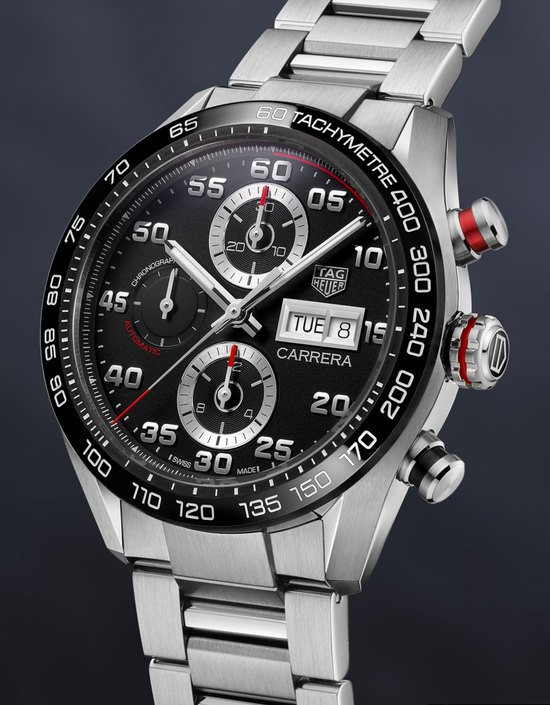 TAG Heuer Carrera Chronograph, Stainless Steel, 44mm, CBN2A1AA.BA0643