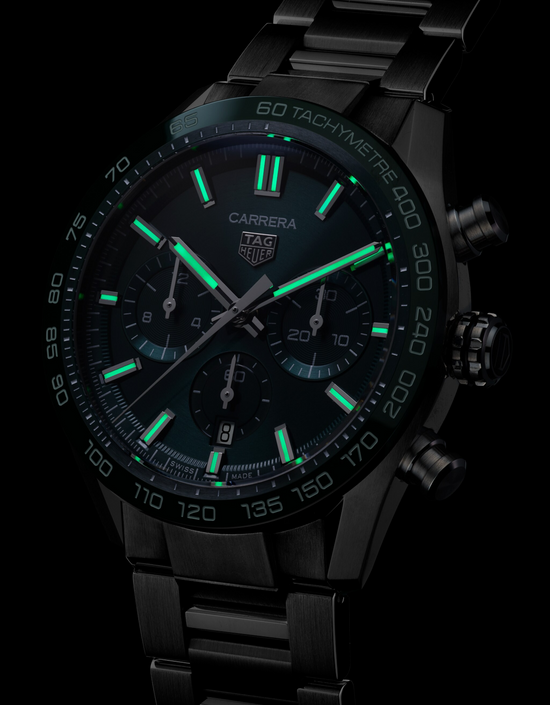 TAG Heuer Carrera Chronograph, Stainless Steel, 44mm, CBN2A1N.BA0643