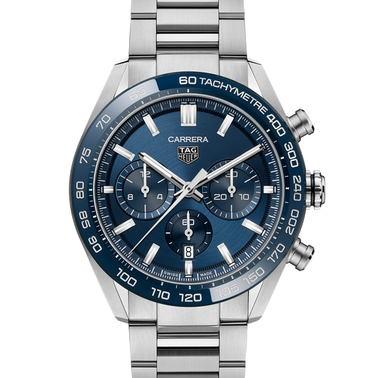 TAG Heuer Carrera Chronograph, Stainless Steel and Ceramic, 44mm, CBN2A1A.BA0643