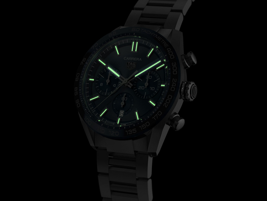 TAG Heuer Carrera Chronograph, Stainless Steel and Ceramic, 44mm, CBN2A1A.BA0643