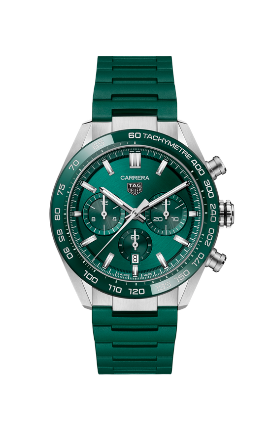TAG Heuer Carrera Chronograph, Stainless Steel and Ceramic, 44mm, CBN2A1N.FT6238