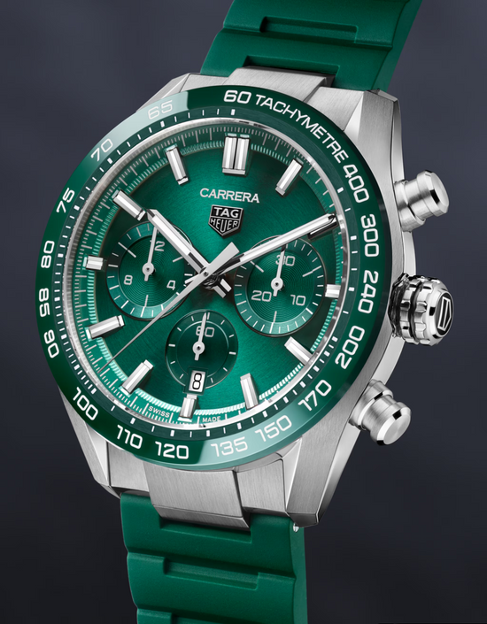 TAG Heuer Carrera Chronograph, Stainless Steel and Ceramic, 44mm, CBN2A1N.FT6238