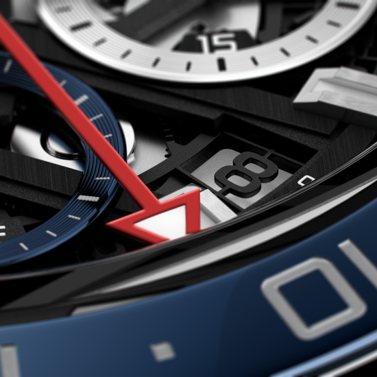 TAG Heuer Carrera Chronograph Twin-Time, Stainless Steel and Ceramic, 45mm, CBG2A1Z.BA0658