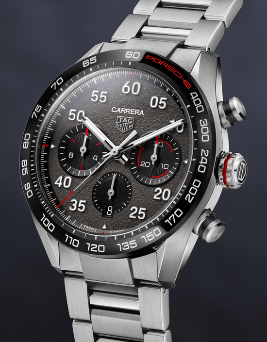 TAG Heuer Carrera Chronograph x Porsche, Stainless Steel, 44mm, CBN2A1F.BA0643