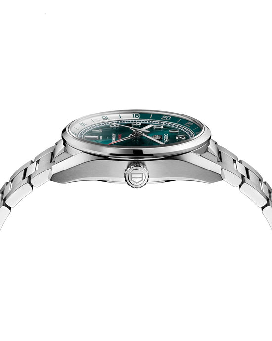 TAG Heuer Carrera Date Twin-Time, Stainless Steel, 41mm, WDA2114.BA0043