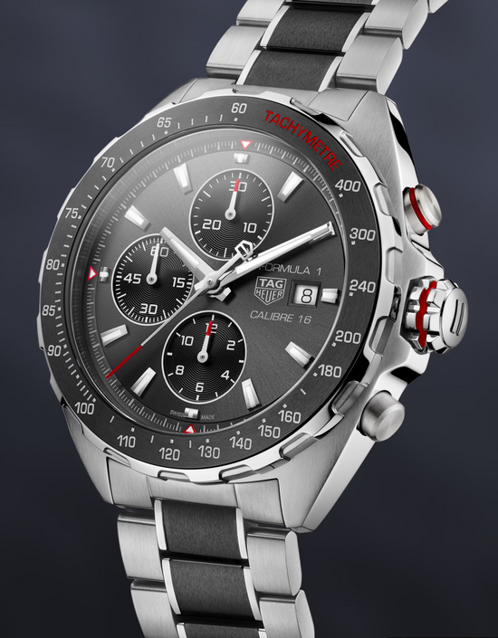 TAG Heuer Formula 1 Chronograph, Stainless Steel and ceramic, 44mm, CAZ2012.BA0970