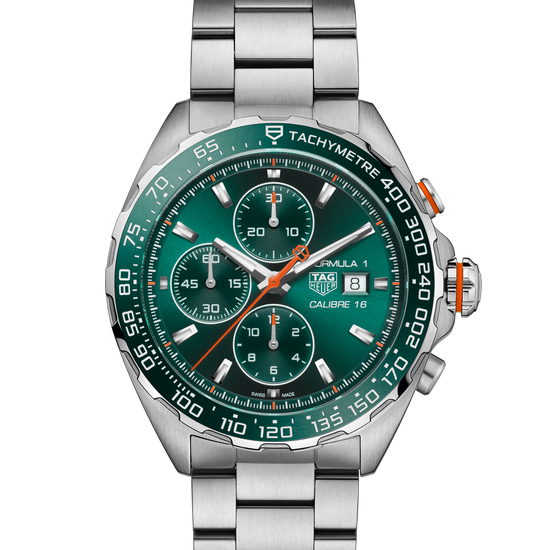 TAG Heuer Formula 1 Chronograph, Stainless Steel and ceramic, 44mm, CAZ201H.BA0876