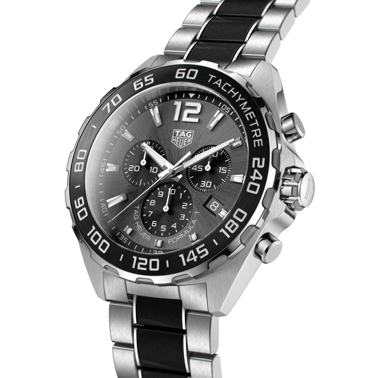 TAG Heuer Formula 1 Chronograph, Stainless Steel, Ceramic, 43mm, CAZ1011.BA0843