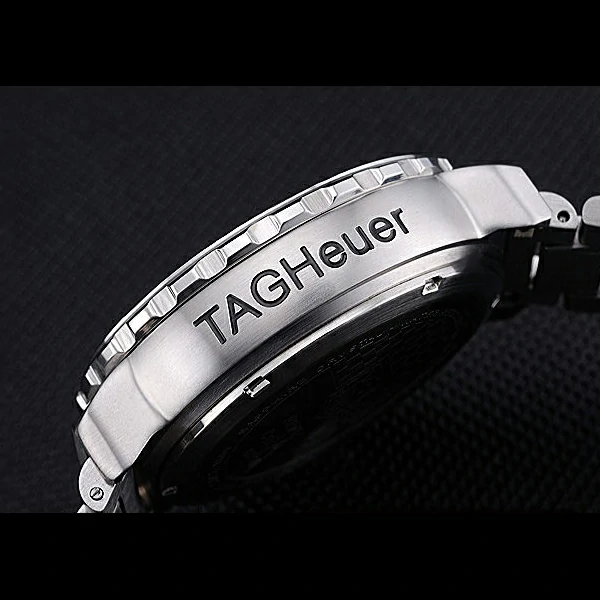 Tag Heuer Formula 1 Chronograph White Dial Black Bezel Stainless Steel Band new60304
