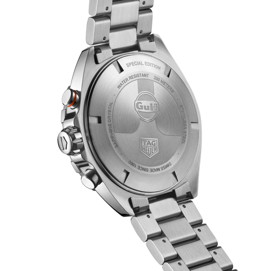 TAG Heuer Formula 1 Chronograph x Gulf, Stainless Steel, 43mm, CAZ101AT.BA0842