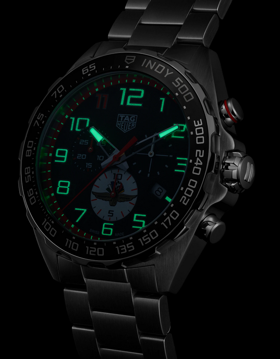 TAG Heuer Formula 1 Chronograph x INDY 500, Stainless Steel, 43mm, CAZ101AW.BA0842
