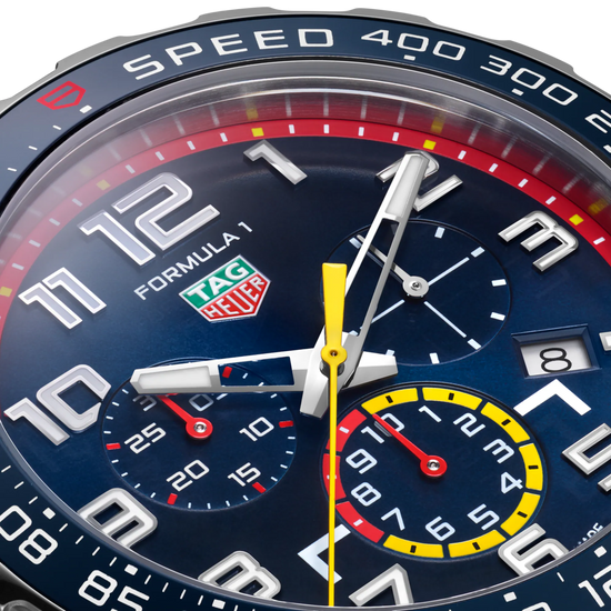 TAG Heuer Formula 1 Chronograph x Red Bull Racing Special Edition, Stainless Steel, 43mm, CAZ101AL.FT8052