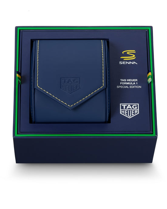 TAG Heuer Formula 1 Chronograph x Senna Special Edition, Titanium, 44mm, CBZ2081.FT8092