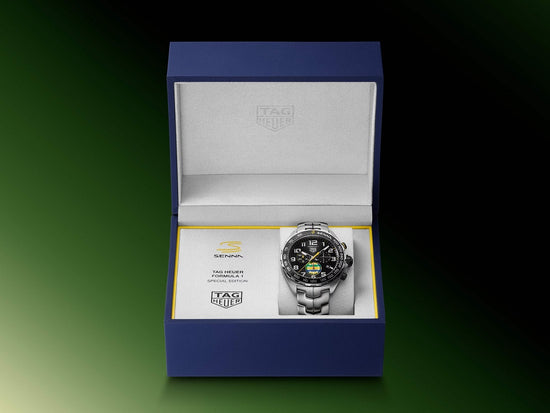 TAG Heuer Formula 1 Chronograph x Senna, Stainless Steel, 43mm, CAZ101AX.BA0637