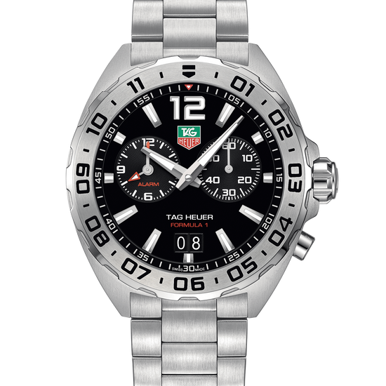 TAG Heuer Formula 1 Date Alarm Stainless Steel, 41mm, WAZ111A.BA0875