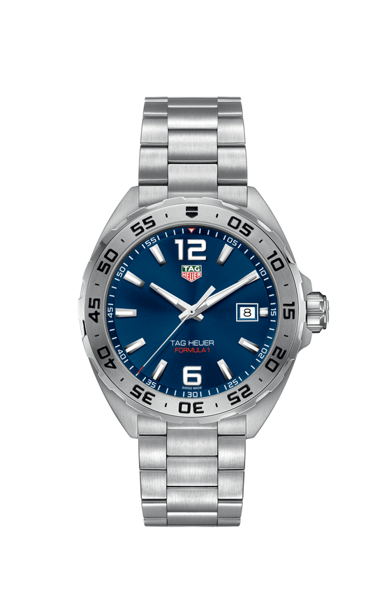 TAG Heuer Formula 1 Date, Stainless Steel, 41mm, WAZ1118.BA0875