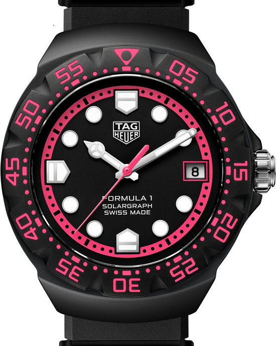 TAG Heuer Formula 1 Solargraph Limited Edition, Stainless Steel, TH-Polylight, 38mm, WBY111D.FT8084