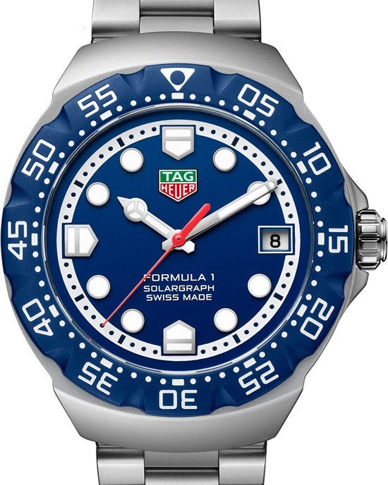 TAG Heuer Formula 1 Solargraph, Stainless Steel, 38mm, WBY1112.BA0042