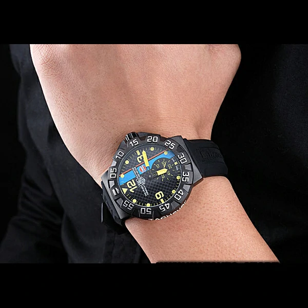 Tag Heuer Formula One Grande Date Black And Yellow Dial Rubber Bracelet new60176