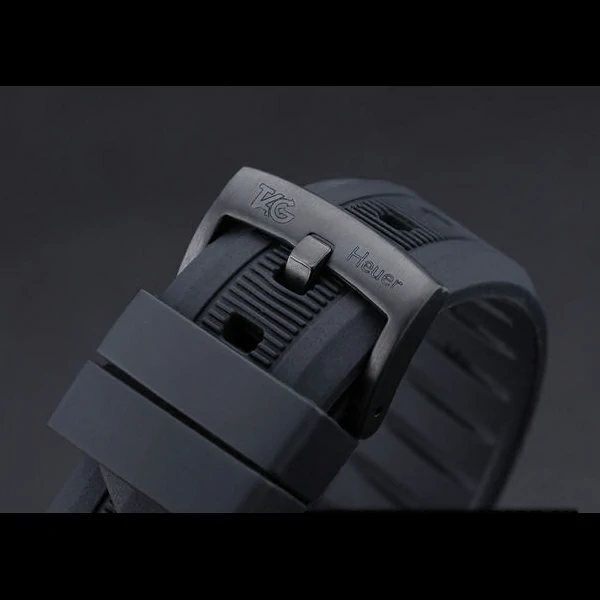 Tag Heuer Formula One Grande Date Black Dial Rubber Bracelet new60171