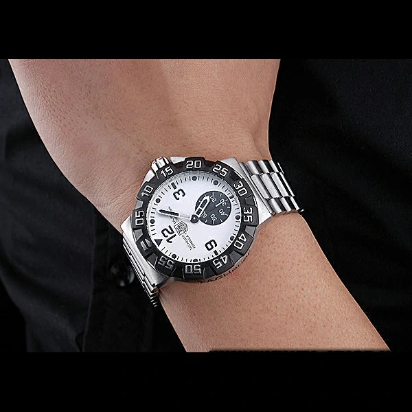 Tag Heuer Formula One Grande Date White Dial Stainless Steel Bracelet new60181