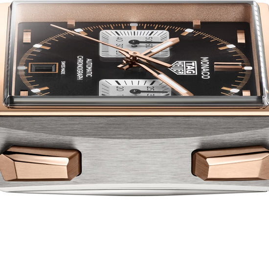 TAG Heuer Monaco Chronograph Automatic 39mm Titanium and 18k 5N Rose Gold, CDW2150.FC8360