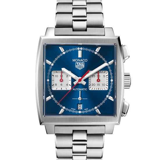 TAG Heuer Monaco Chronograph Automatic, Stainless Steel, 39mm, CBL2111.BA0644