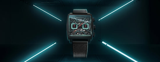 TAG Heuer Monaco Chronograph Skeleton, Black DLC Titanium, Automatic, 39mm, CBL2184.FT6236