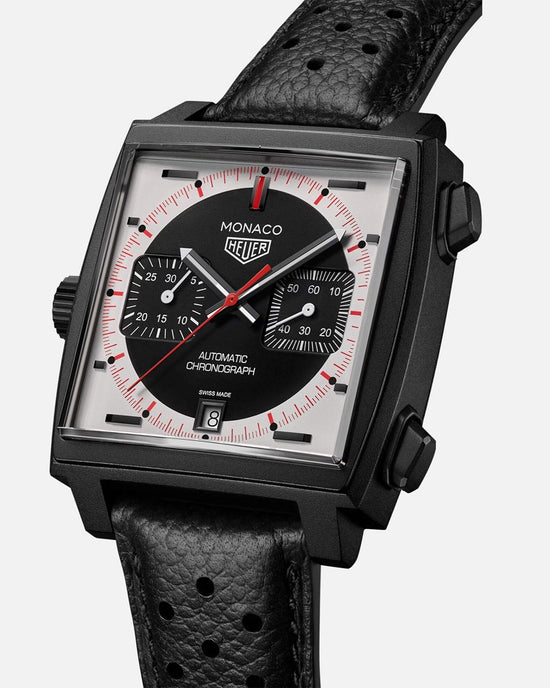 TAG Heuer Monaco Chronograph Stopwatch Limited Edition, CAW218F.FC6356