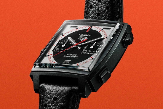 TAG Heuer Monaco Chronograph Stopwatch Limited Edition, CAW218F.FC6356