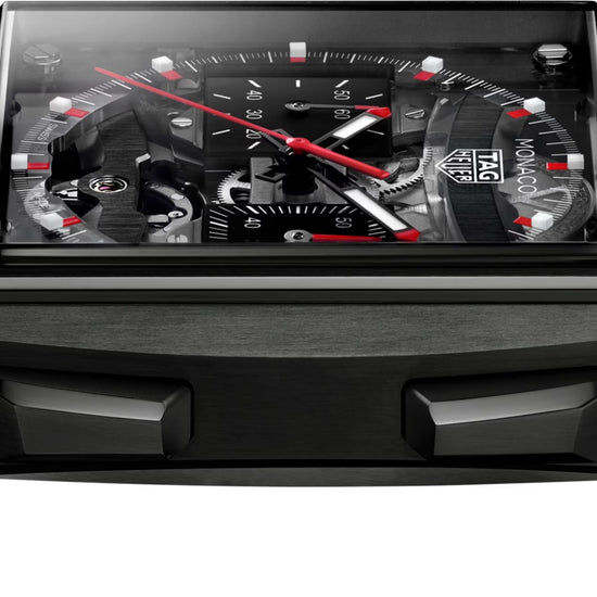 TAG Heuer Monaco Evergraph Automatic 40mm Titanium coated with black DLC, CEW5180.FT8122