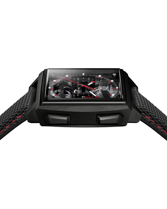 TAG Heuer Monaco Evergraph Automatic 40mm Titanium coated with black DLC, CEW5180.FT8122