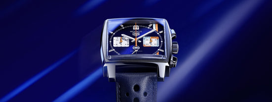 TAG Heuer Monaco Gulf, Chronograph Automatic, Stainless Steel, 39mm, CBL2115.FC6494