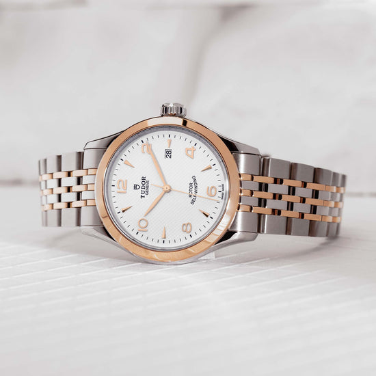 Tudor Replica Watch 1926, Stainless Steel and 18k Rose Gold, 28mm, M91351-0009