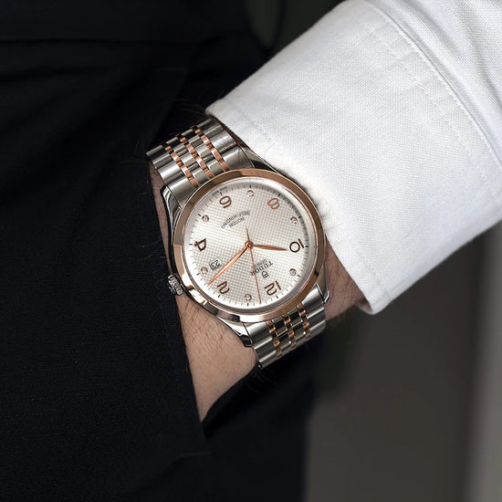 Tudor Replica Watch 1926, Stainless Steel and 18k Rose Gold, 41mm, M91651-0001