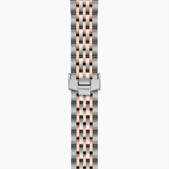 Tudor Replica Watch 1926, Stainless Steel and 18k Rose Gold with Diamond-set, 28mm, M91351-0002