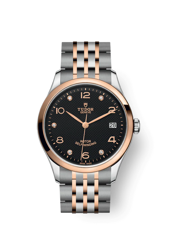 Tudor Replica Watch 1926, Stainless Steel and 18k Rose Gold with Diamond-set, 36mm, M91451-0004
