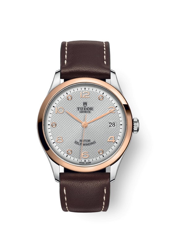Tudor Replica Watch 1926, Stainless Steel and 18k Rose Gold with Diamond-set, 36mm, M91451-0006